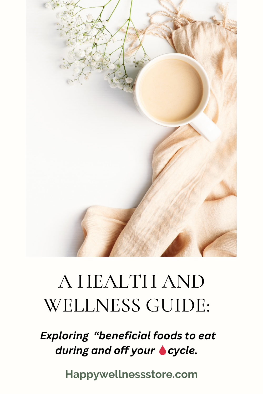 A guide exploring “Beneficial foods to eat during and after your 🩸 cycle